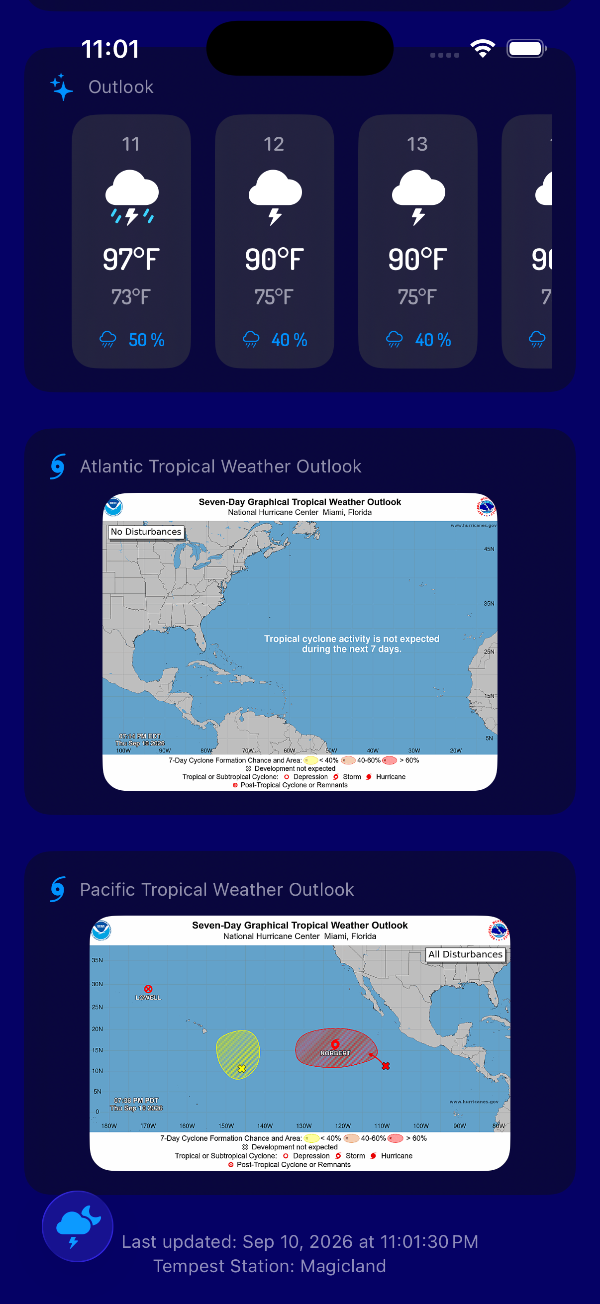 Tropical Weather Outlook